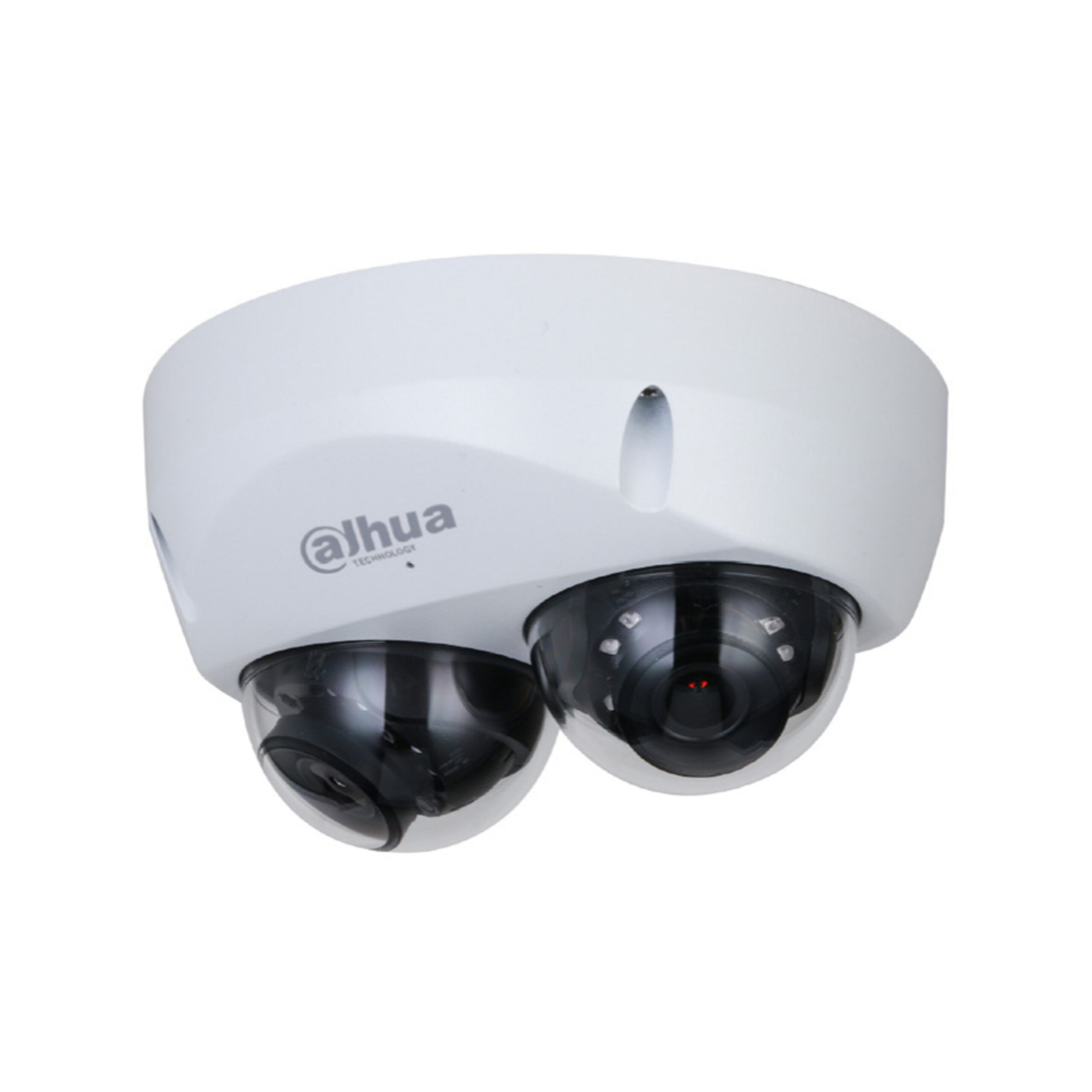 CAMARA DOBLE LENTE IP DAHUA DOMO 4MP 2.8MM IR30M MIC IP67 IK10 WIZMIND IPC-HDBW5441F-AS-E2
