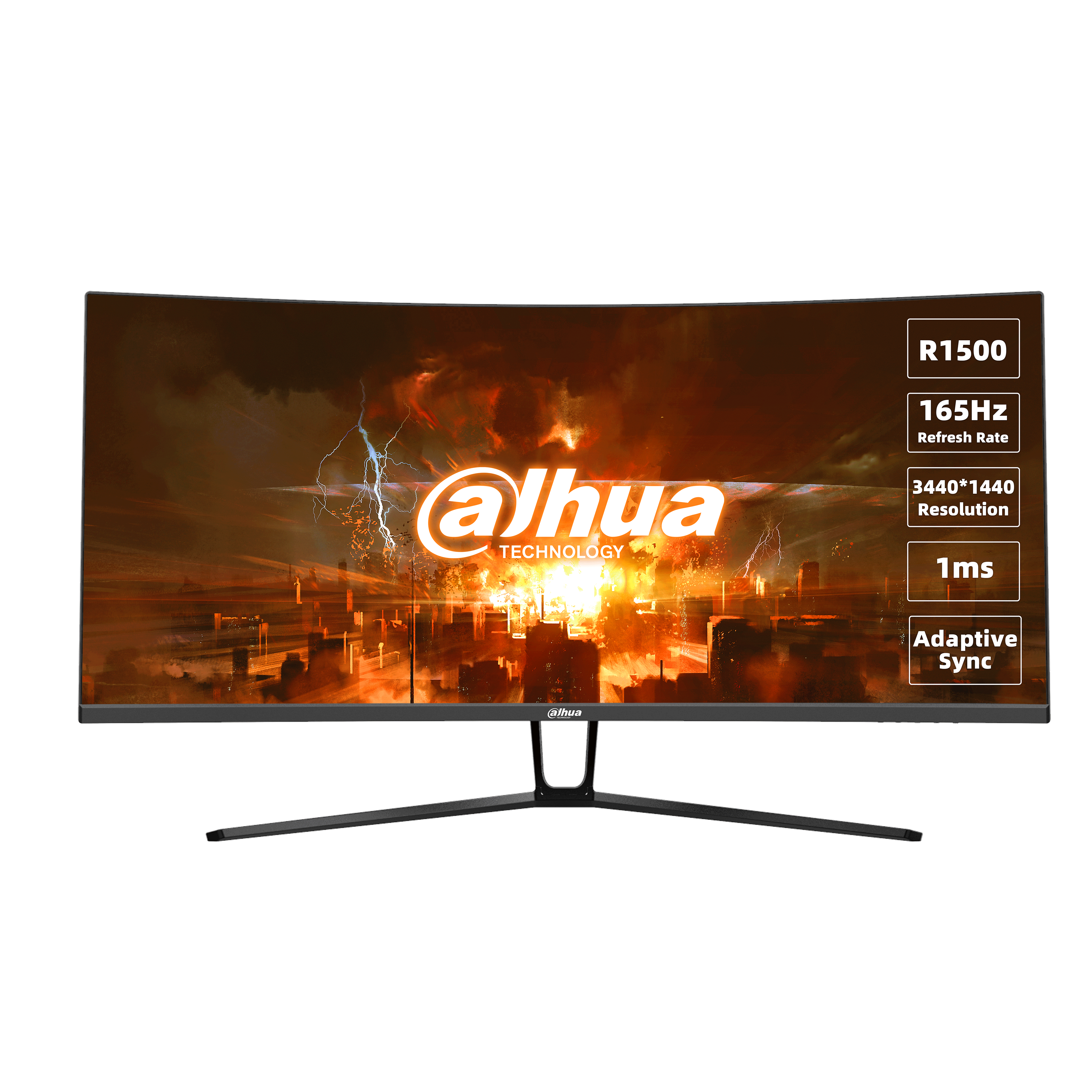 MONITOR DAHUA 34 PULG CURVO  WQHD HDMI GAMING   LM34-E330CA