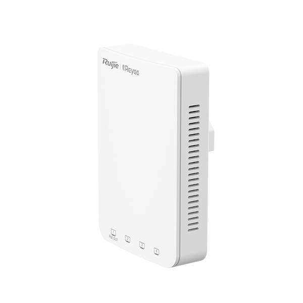 PUNTO DE ACCESO RUIJIE-REYEE INDOOR WIFI 5 MONTAJE PARED 5 PUERTOS 10/100/1000BASE-T  RG-RAP1200(P)