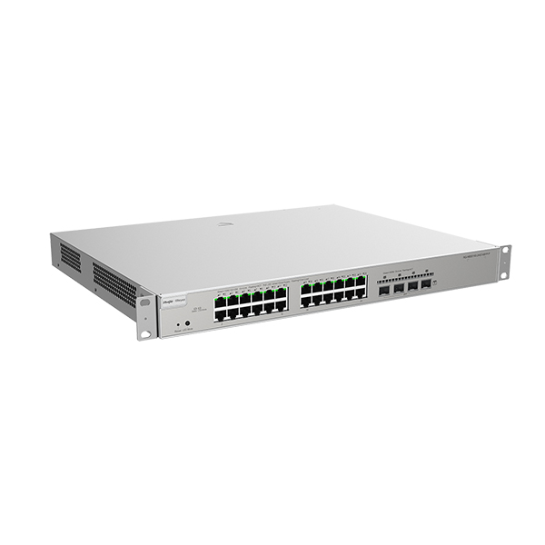 SWITCH RUIJIE-REYEE 24 PUERTOS 10/100/1000BASE-T POE+ 370W  RG-NBS5200-24GT4XS-P