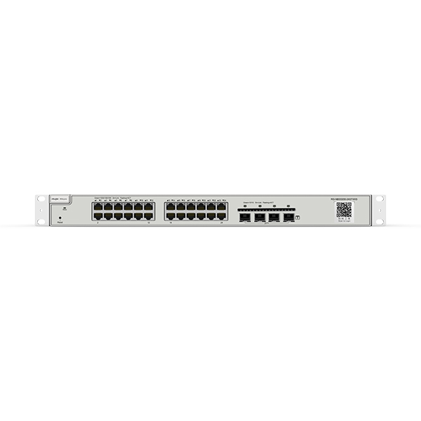 SWITCH RUIJIE-REYEE 24 PUERTOS 10/100/100 BASE-T DHCP SERVER  RG-NBS5200-24GT4XS