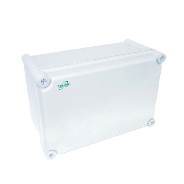CAJA PLEXO TEKLINK 28X19X13 CM   ABS  GRIS IP67