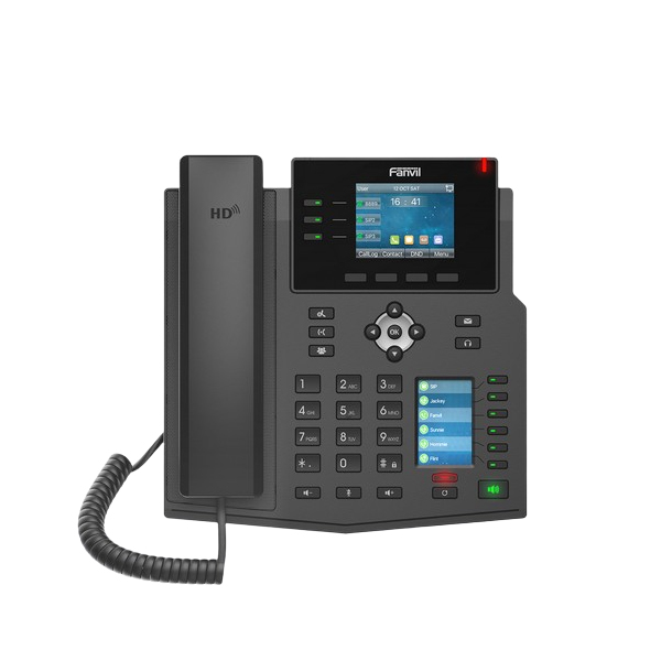 TELEFONO FANVIL  IP EMPRESARIAL LCD 2.8 PUL COLOR 10/100/1000   X4U