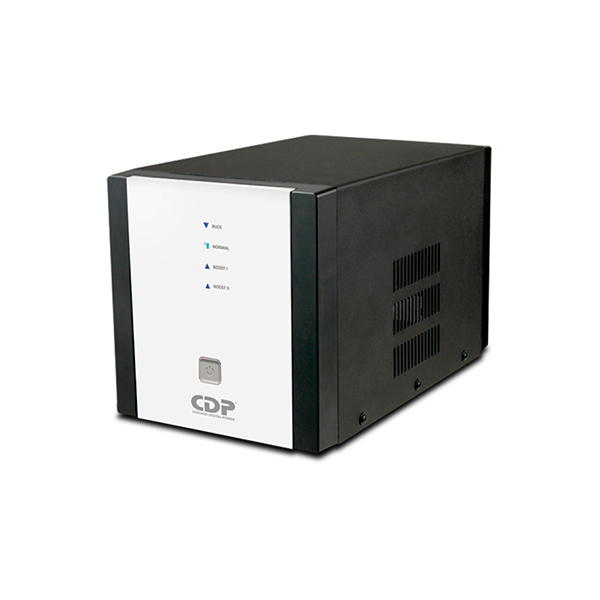 REGULADOR DE VOLTAJE AUTOMATICO CDP 2400VA 8 TOMACORRIENTES UL  R-AVR2408