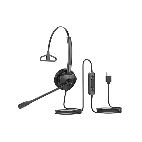 DIADEMA FANVIL USB DOBLE MICROFONO – MUTE  AUDIO HD   HT301-U