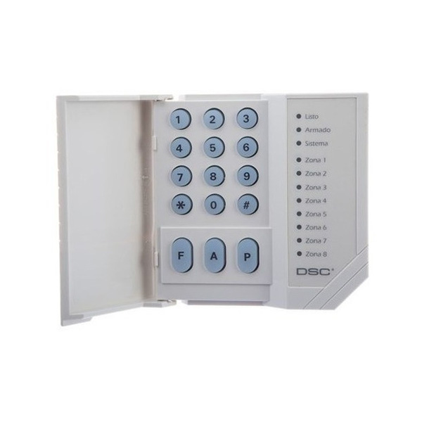 TECLADO DSC LED  8 ZONAS  PC1555RKZ