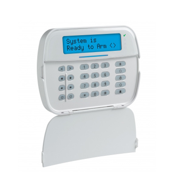 TECLADO DSC CABLEADO CON TRANSCEPTOR POWERG  HS2LCDRFPRO9