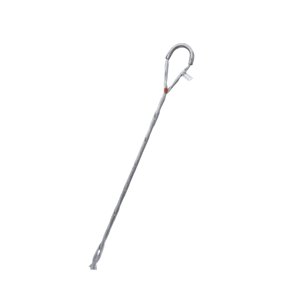 REMATE PREFORMADO METALICO CABLE FIBRA ADSS10MM (INCLUYE BASES FIJACIÓN EN POSTE NARANJA TEKLINK
