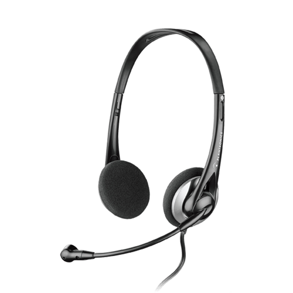DIADEMA ALÁMBRICA PLANTRONICS – ESTÉREO PC – 2 CONECTOR 3.5MM AUDIO326
