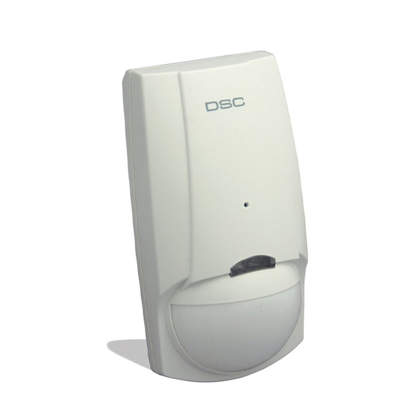DETECTOR DSC MOVIMIENTO DOBLE TECNOLOGIA INMUNIDAD  MASCOTAS 25KG PARA ALARMA  LC103-PIMSK-W