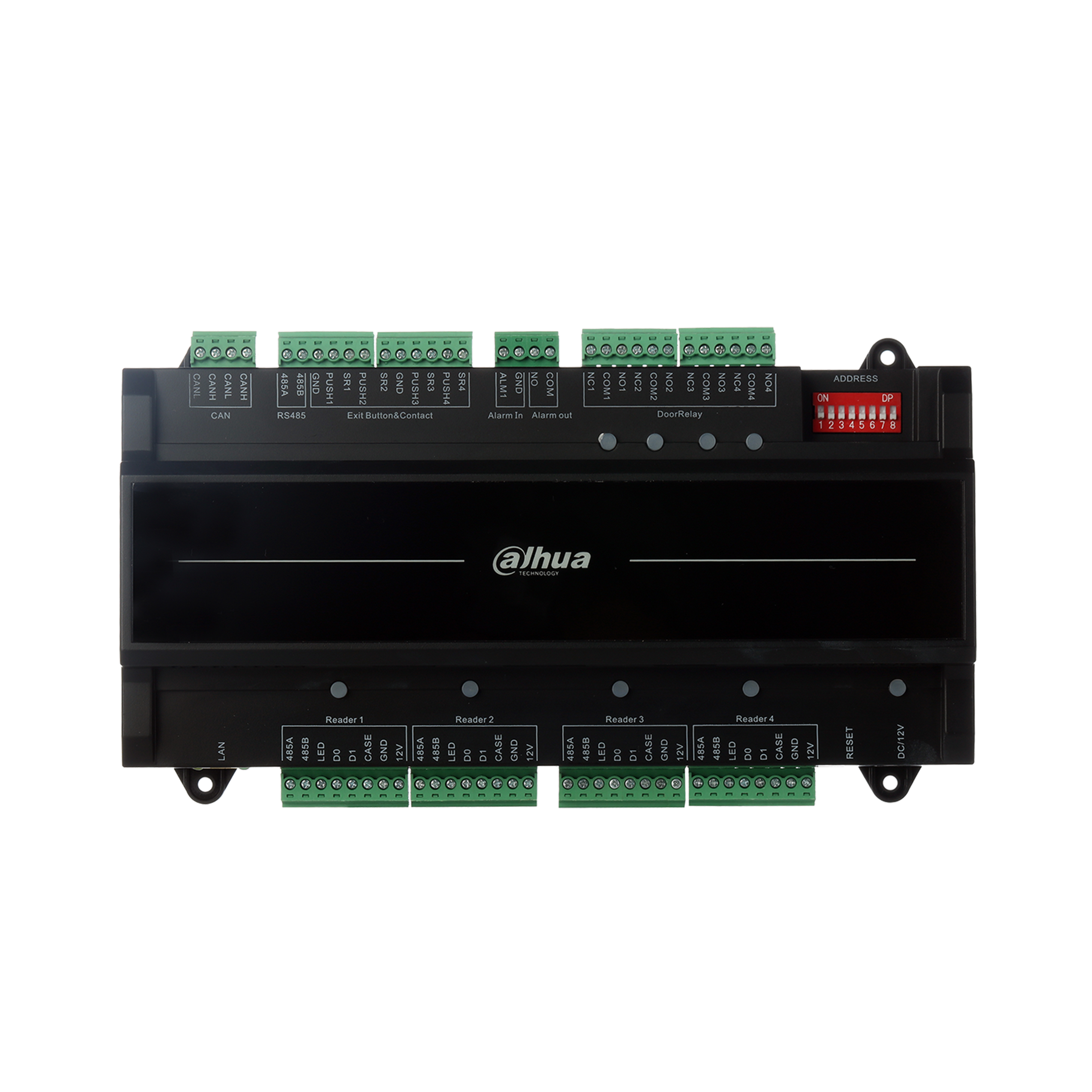 CONTROLADORA DAHUA   ESCLAVO DE 4 PUERTAS  DAHUA  ASC2104B-T CONTROL DE ACCESO