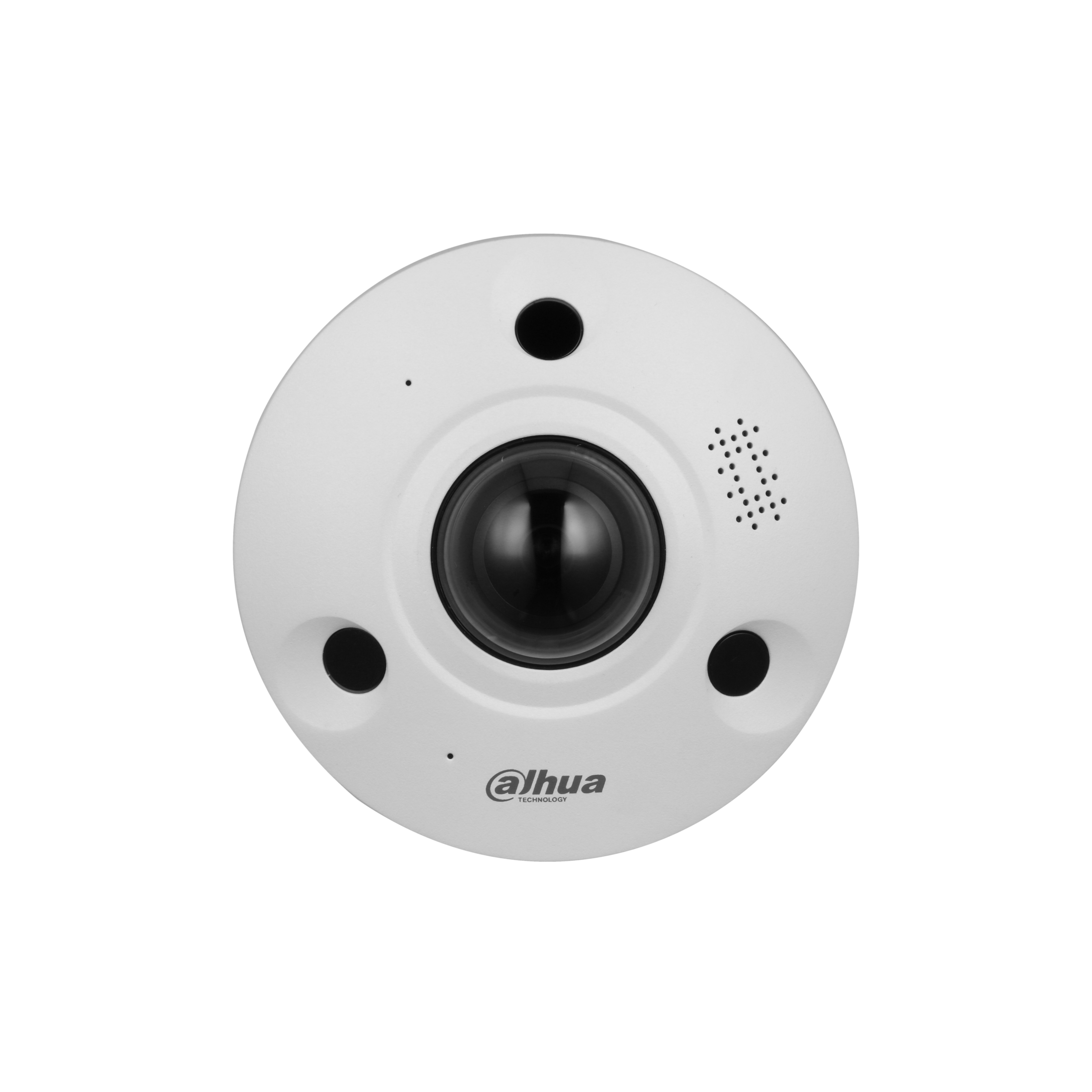 CAMARA IP DAHUA FISHEYE 8MP 2IN 2 OUT SD 256G MAX   MIC Y PARLANTE POE IP67  IK10 IPC-EBW8842-AS