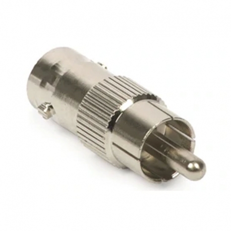 ADAPTADOR RCA MACHO A BNC HEMBRA PARA CCTV TEKLINK