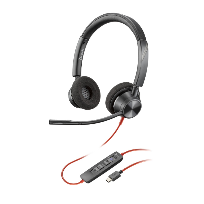 Audífonos Poly BW 3320 USB-C Estéreo