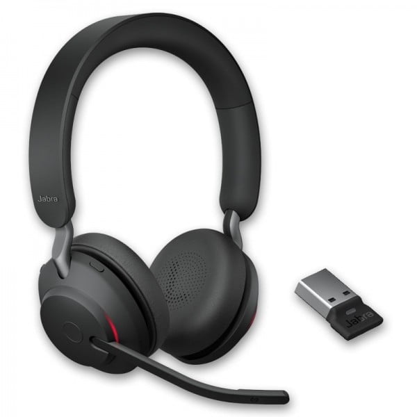 HEADSET JABRA EVOLVE2 65 380A UC DUO BK