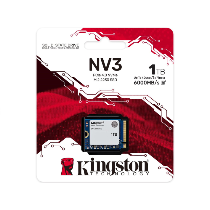 Kingston - Internal hard drive - 1000 GB - M.2 2230 - Solid state drive