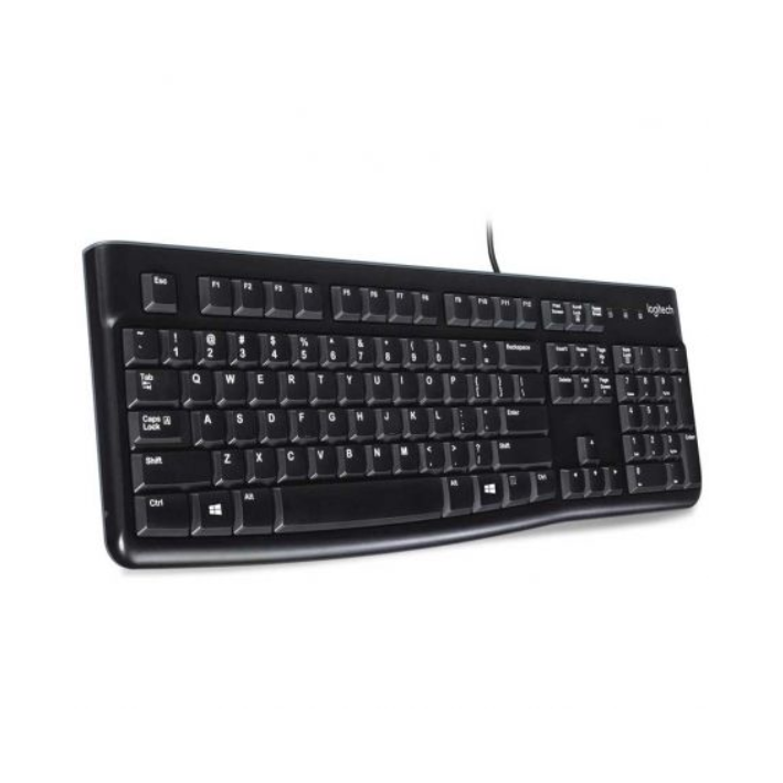 Teclado Logitech K120 Membrana USB Inglés