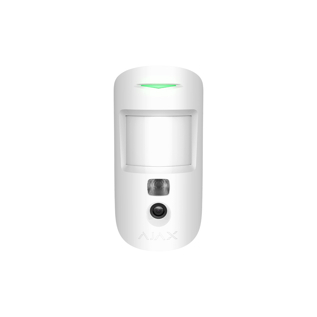 DETECTOR PIR CON CAMARA MEJORADA BLANCO MOTIONCAM (PHOD) AJAX 119295.310.WH3