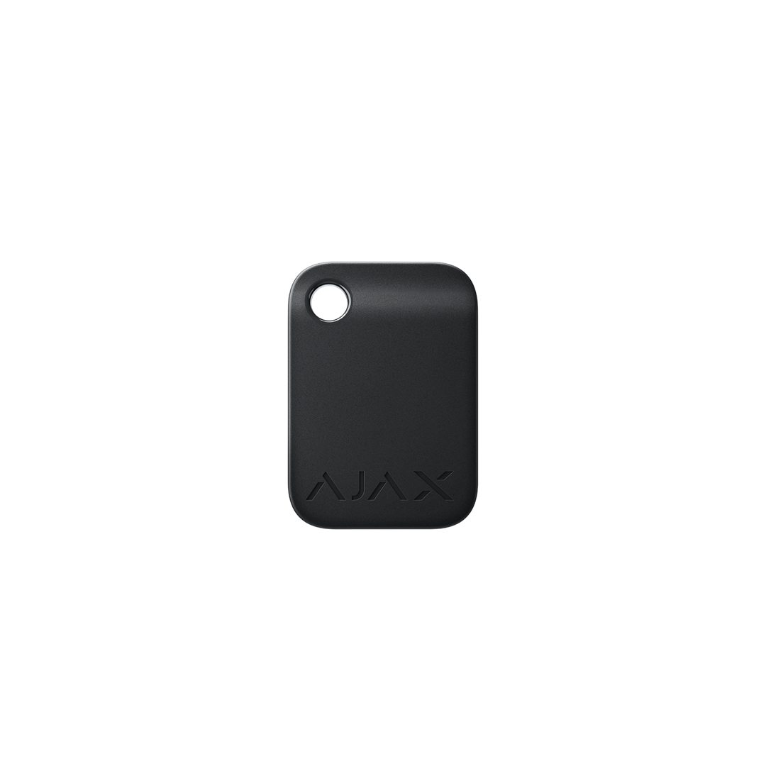 ETIQUETA 1 PCS NEGRA LLAVERO  SIN CONTACTO  TAG AJAX 38225.90.BL