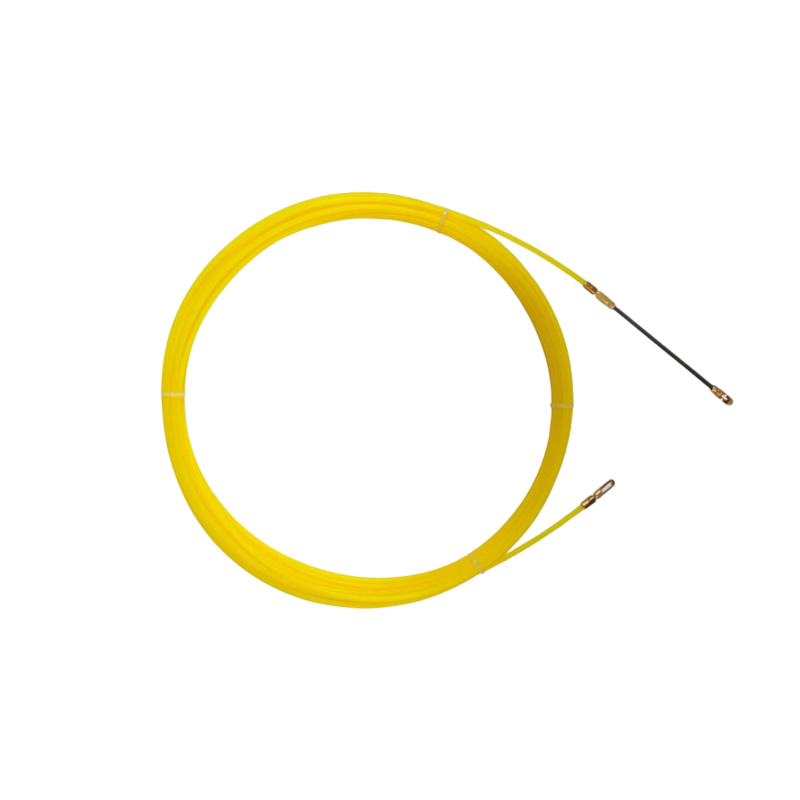 SONDA PASACABLE 30M TEKLINK-T CUBIERTA NYLON ROLLO SUELTO AMARILLO CON GUIA GIRATORIA NCPY-4030D