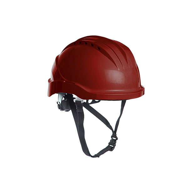 CASCO CURRO ROJO CON BARBIJO  CLIMAX EPP