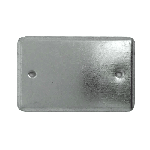 TAPA EMT RECT CIEGA 0.7MM T01G TEKLINK
