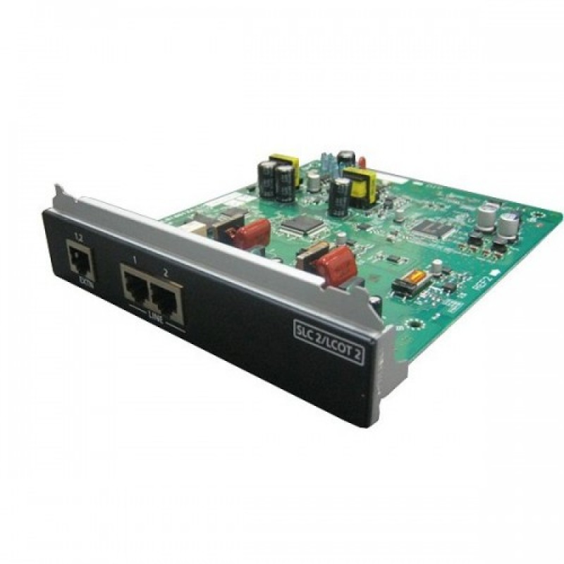 TARJETA PANASONIC DE ENLACE ANALÓGICO DE 2 PUERTOS (2 SLT 2 CO LINEAS)