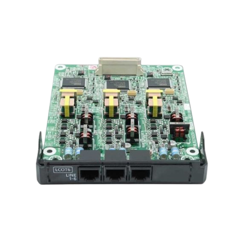 Tarjeta para Central Telefónica Panasonic NS500-LCOT6 6 Líneas Troncales Analógicas