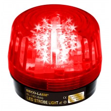 LUZ ESTROBO SECO-LARM LED ROJA SIRENA UL 32 LEDS   9-12 VDC  12VAC SL-1301-BAQ/R