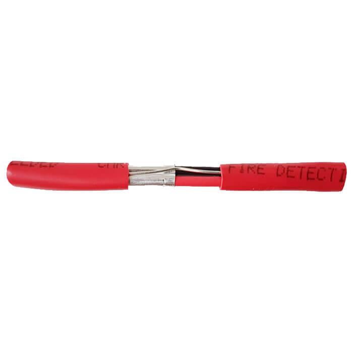 Cable para alarma contra incendio, 16AWG/2 hilos, con shield, carrucha de 305 metros. Iflux.