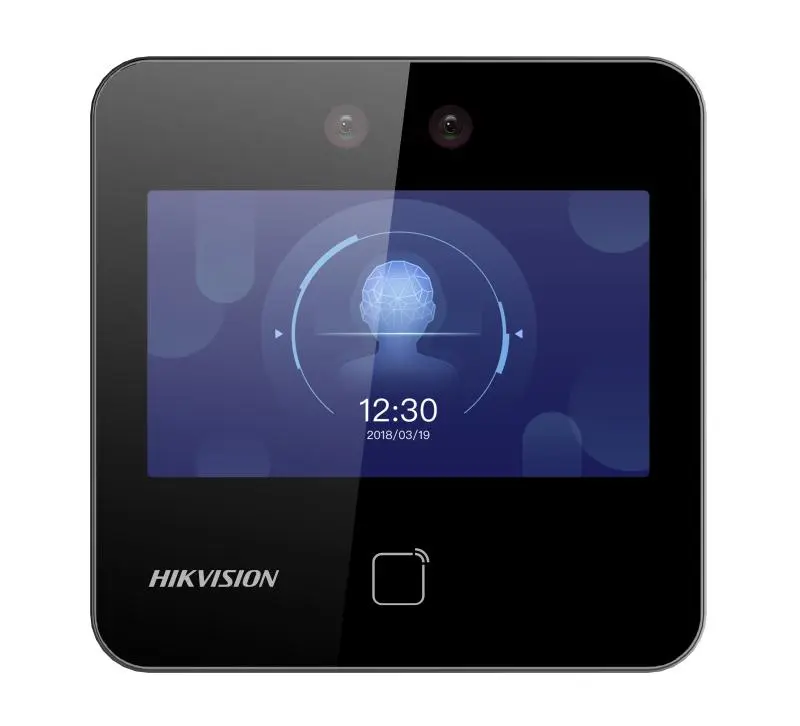 Control de acceso facial Hikvision Min Moe WiFi con QR y videoportero