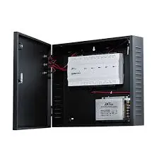 Panel ZKTeco inBIO-260 Pro para 2 puertas con gabinete y fuente