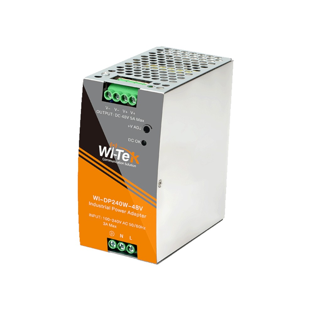 Fuente de poder para switch industrial de 48 V, 5 A y 240 W