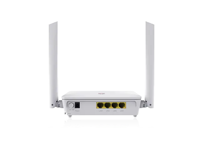 ONT OptiXstar EG8041X6-10G04 de enrutamiento integrado de la solución Huawei all-optical access. WIFI 6, 1POTS+4GE+2.4GHz/5GHz Wi-Fi+1USB, Power/PON/LOS/LAN1/LAN2/LAN3/LAN4/TEL/USB/WLAN/WPS, Class B+ - 50088122