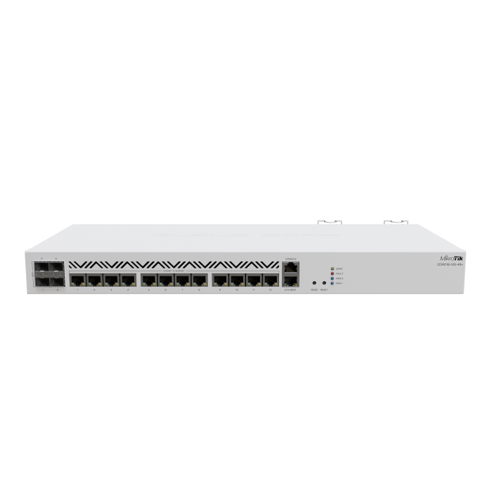 Cloud Core Router MikroTik 2116 de 16 núcleos con 4 SFP+