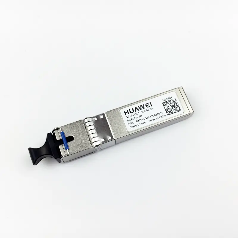 Módulo Transceptor SFP Huawei PON, SFP, 1490nm(Tx)/1310nm(Rx), 2488M(Tx)/1244M(Rx), 3dBm, 7dBm, -32dBm, SC/UPC, SM (para F1002-AC-H1)