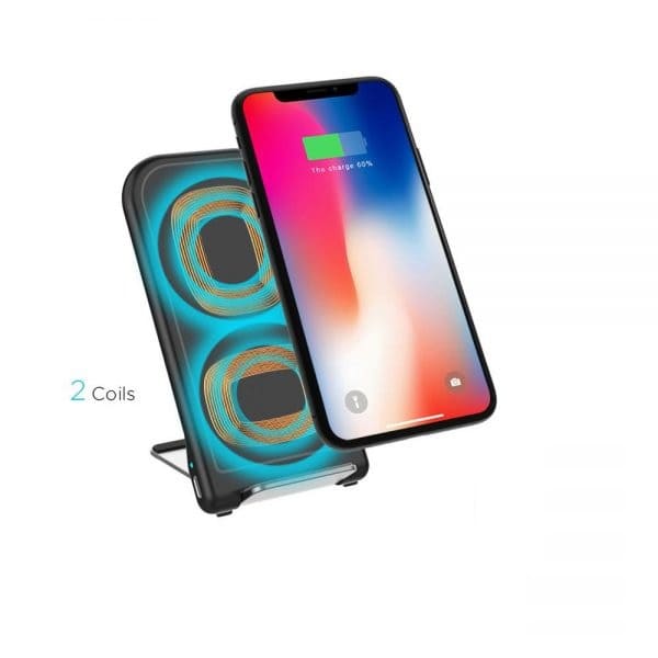 Cargador inalámbrico Argom portátil 10W Qi
