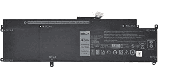Batería Dell Latitude 7370 43Wh 7.6V