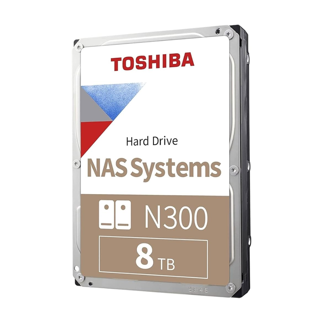 Disco Duro Toshiba N300 8 TB NAS 3.5″ 7200rpm SATA