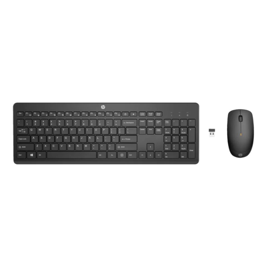 Teclado/Mouse HP P235 Wireless USB-A Negro