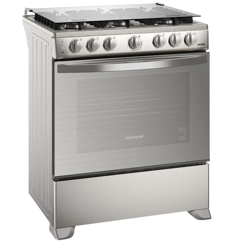 Cocina de Gas Frigidaire FKGN30C3FYI 30″ 6 Quemadores Gas Plateado