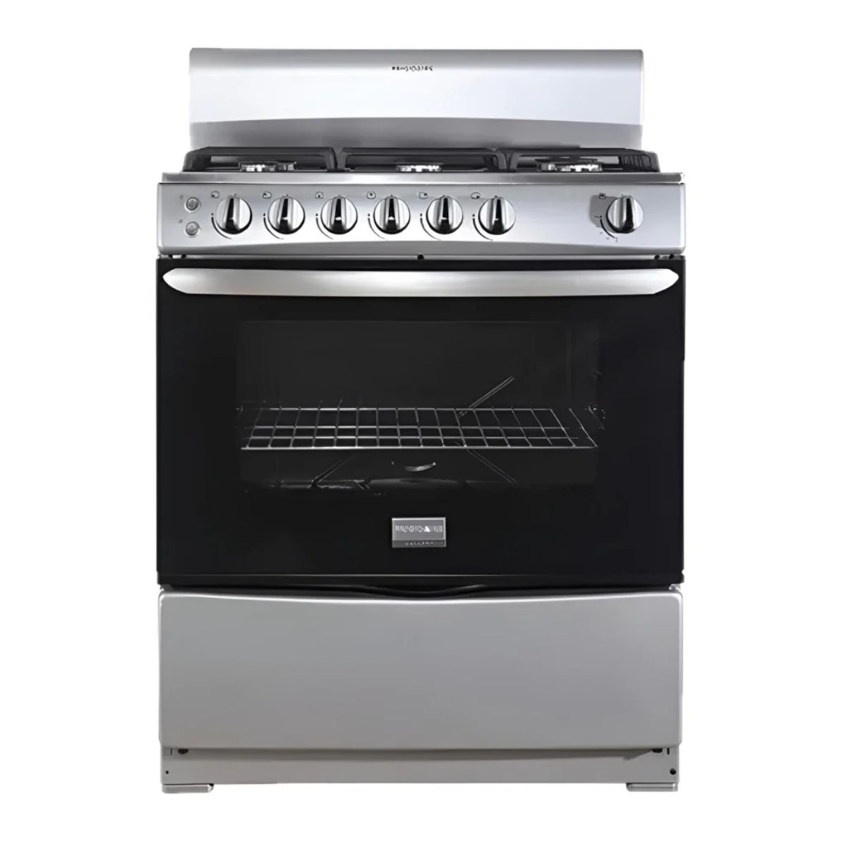 Cocina de Gas Frigidaire FKGH30C3MDQG 30″ 6 Quemadores Gas Plateado