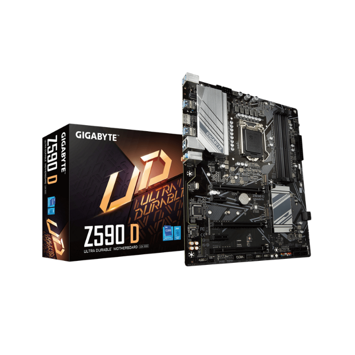 Tarjeta Madre Gigabyte Z590 D LGA1200 Intel Z590 DDR4