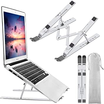 Base Aluminio Laptop Plegable / PortatilhP / Apple / Dell Silver