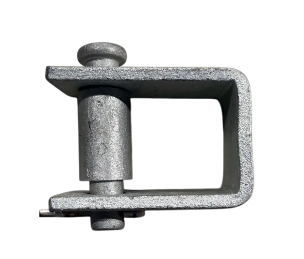 Accesorio tipo D galvanizado en caliente y profundo Carga de trabajo 20KN - 59mmX37mm