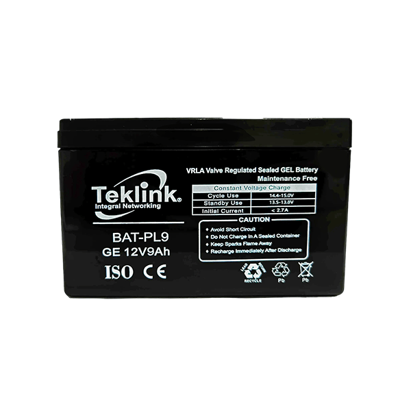 BATERÍA DE 12V DC  9 AH  PARA ALARMA  PIMA-JFL-DSC  BAT-PL9