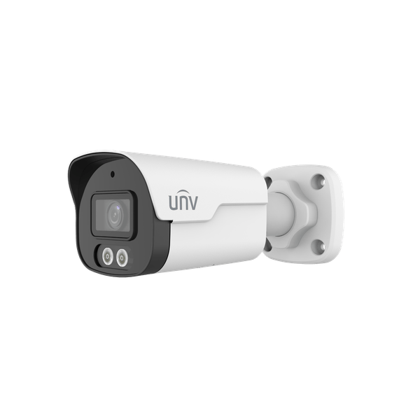 CAMARA UNIVIEW IP BULLET 6MP  2.8MM, WISE ISP IR:40M, MIC, WDR, IP67,  IPC2126SB-ADF28KM-DL-I1