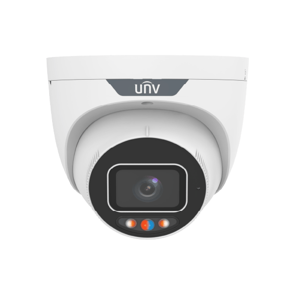 CAMARA UNIVIEW IP DOMO 4MP 4.0MM TRI-GUARD LUZ DUAL 30M IP67 2AUDIO SIP IPC3634SS-ADF40KMC- L1