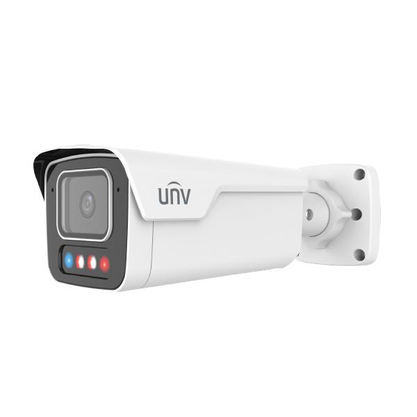 CAMARA UNIVIEW IP BULLET 4MP 2.8MM WISE-ISP DISUASION 40M 2AUDIO IP67 IK10 IPC2B14SE-ADF28KMC-WP-I1