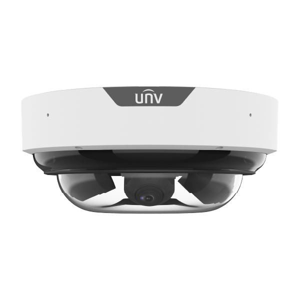 CAMARA UNIVIEW IP 4DOMO 5MPX4& 2.7-13.5MMX4 STARTLIGHT IR-50M IP67 2AUD POE IK10 IPC8645EA-ADZKM-I1